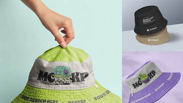 7752+ Bucket Hat Mockup Best for Showcase