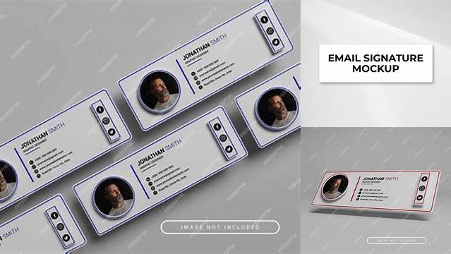 7753+ Email Signature Mockup Customizable PSD