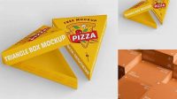 7756+ Triangular Box Mockup Free Mockup PSD