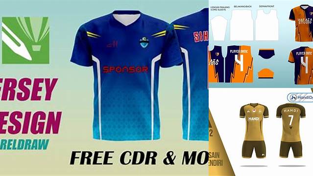 7758+ Download Template Desain Jersey Cdr Easy Editable