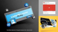 7759+ Linkedin Mockup Psd Layered PSD File Free Download