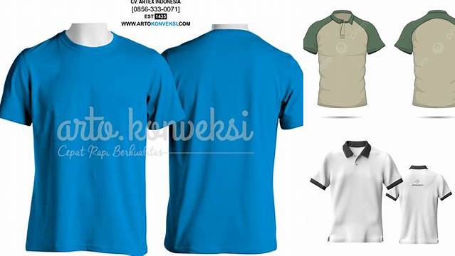 7770+ Mock Up Kaos Polos Depan Belakang Smart PNG Image