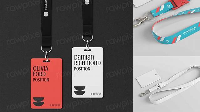 7776+ Lanyard Mockup Generator Easy Editable