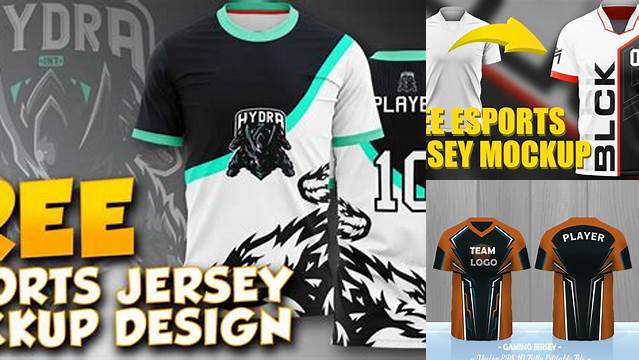 7789+ Esport Shirt Mockup Include TIFF