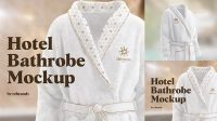 7789+ Hotel Robe Mockup Best for Showcase