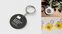 7792+ Keychain Mockup Creative Photoshop Resources