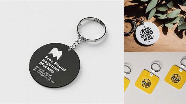 7792+ Keychain Mockup Creative Photoshop Resources