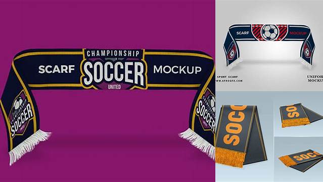 780+ Sport Scarf Mockup Free PSD Free Download