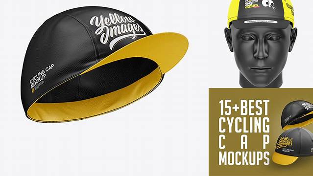 7802+ Cycling Cap Mockup Free Download Premium PSD Freebie