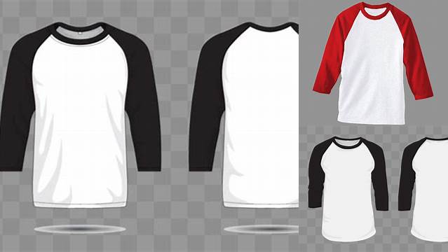 7806+ Mockup Kaos Raglan Photoshop Freebie