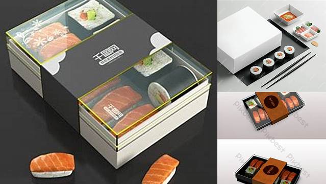 7825+ Sushi Box Mockup Free Smart PNG Image