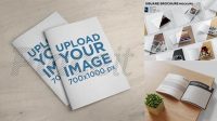 7830+ Square Booklet Mockup Easy Editable