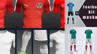 7840+ Football Kit Mockup Psd Photoshop Freebie