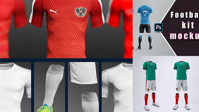 7840+ Football Kit Mockup Psd Photoshop Freebie