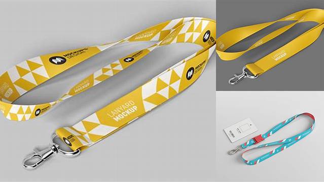 7843+ Lanyard Mockup Generator Elegant Free Template