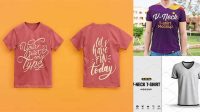 785+ V Neck T Shirt Mockup Free Mockup Templates