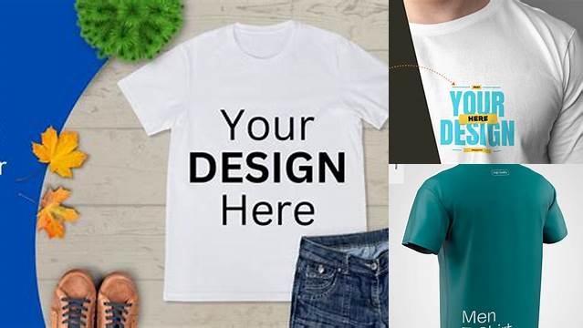 7861+ T Shirt Mockup Generator Free Photoshop Freebie