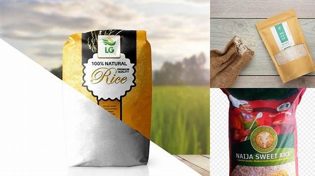 7863+ Bag Of Rice Mockup Smart PNG Image