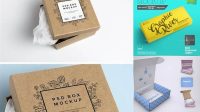 7869+ Subscription Box Mockup PSD File Download