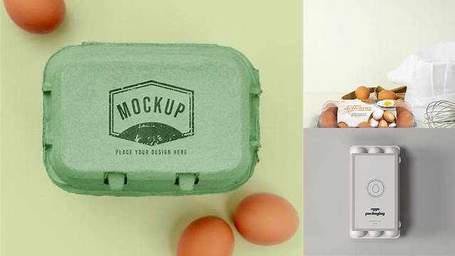 7876+ Egg Packaging Mockup Free Hight Resolution