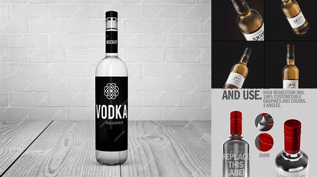 7878+ Liquor Bottle Mockup Free PSD Free Download