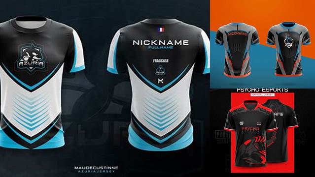 7893+ Download Mockup Jersey Esport Cdr Customizable PSD Templates