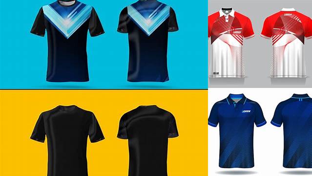 7908+ Template Jersey Polos Cdr PSD Free Download