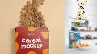 7909+ Free Cereal Box Mockup High Resolution