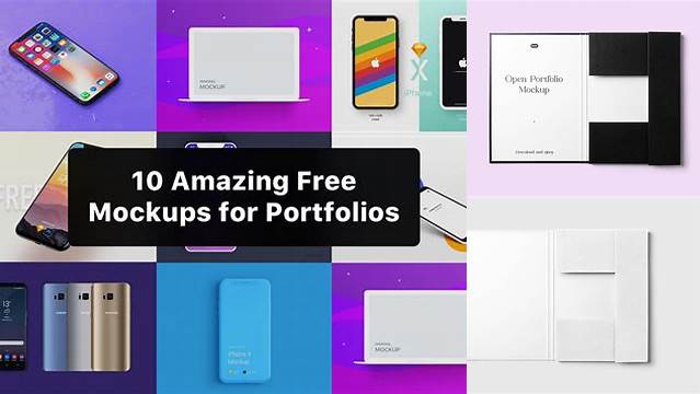 7918+ Portfolio Mockup Free Include TIFF