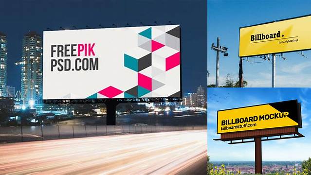 7919+ Billboard Mockup Free Download High-End Creative PSD Template