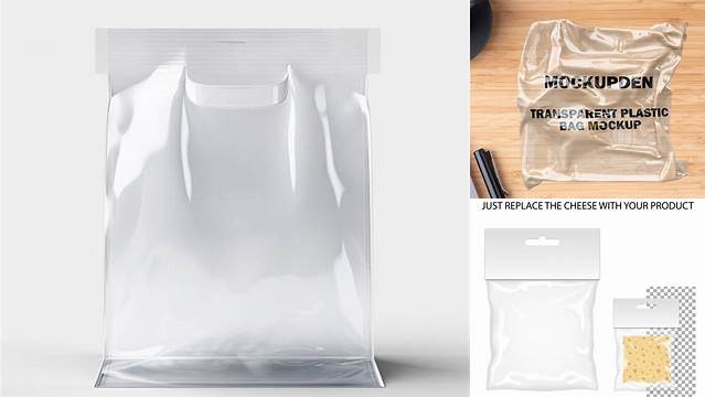 7925+ Transparent Plastic Bag Mockup Free Premium Free Graphic Resource