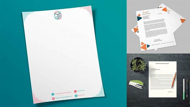 7933+ Mockup Hoja Membretada Customizable Design Files