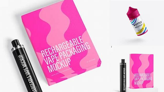 7940+ Vape Packaging Mockup Free Mockup PSD