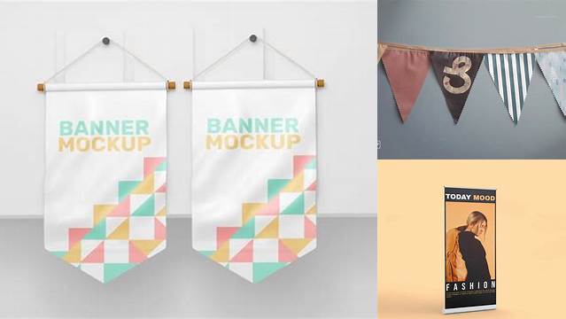 7941+ Bunting Mockup Free Download Easy Editable