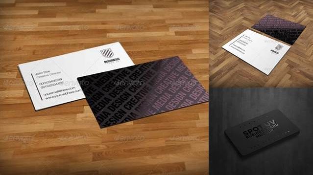 7955+ Business Card Uv Mockup Easy Editable