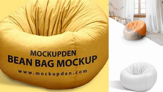 7957+ Bean Bag Mockup Free Advanced Photoshop Template