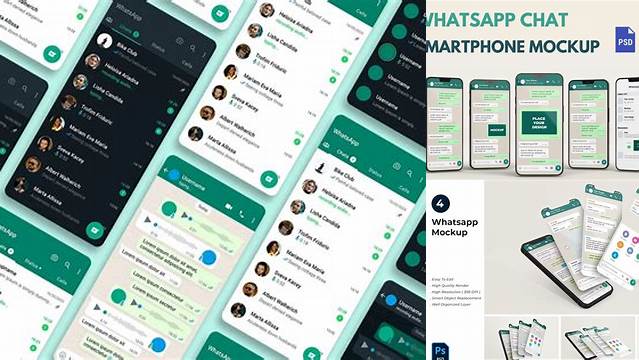 796+ Whatsapp Mockup Mockup PSD