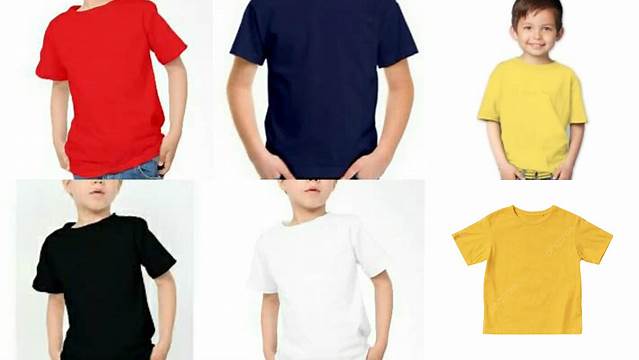 7960+ Mock Up Kaos Anak PSD Download