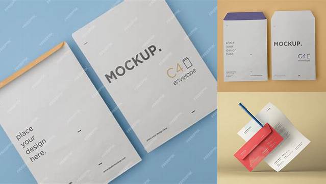 7965+ Mockup Envelope A4 Advanced Editable PSD