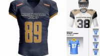 7986+ American Football Jersey Mockup Digital Download