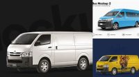 7986+ Toyota Hiace Mockup Free PSD Download