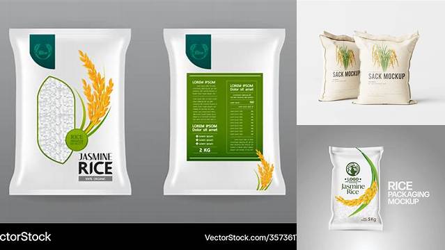 7987+ Rice Pack Mockup For Free Download