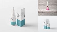 799+ Nasal Spray Mockup Easy-to-Edit PSD