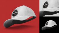 7994+ 6 Panel Cap Mockup Free PSD