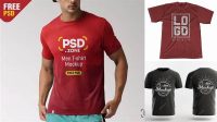 8009+ Tshirt Mockup Vk Stylish Free PSD