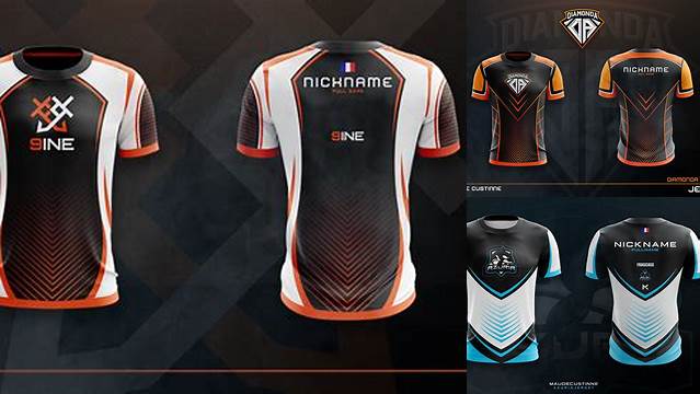 8016+ Free Download Mockup Jersey Esport Psd Smart Editable Design Mockup