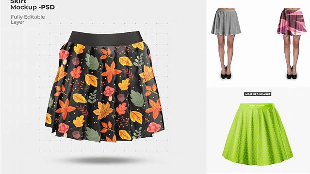 802+ Skirt Mockup Free Download Free