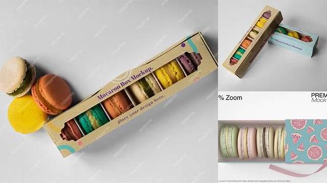 8028+ Macaron Mockup PSD Download