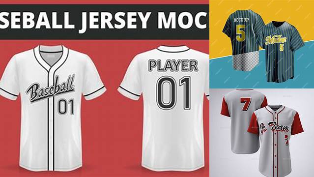 8039+ Mockup Jersey Baseball Download Free