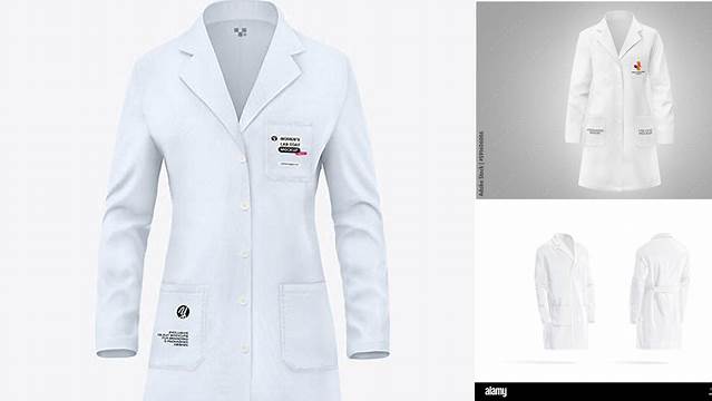 805+ White Coat Mockup Digital Download